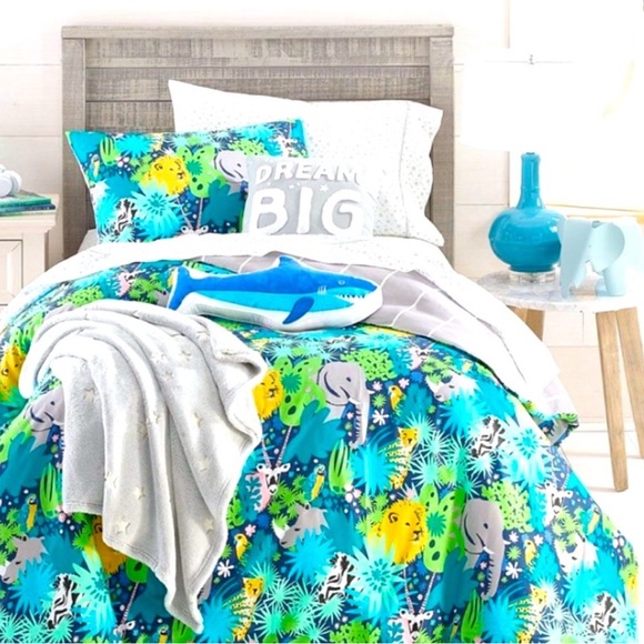 Macys Charter’s Club 2pc Jungala Kids Comforter TWIN 2-sets perfect for BUNKBEDS - Picture 3 of 4